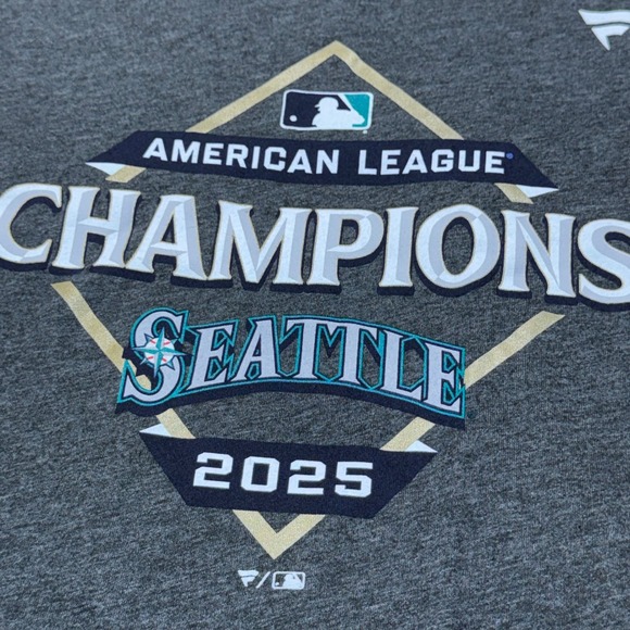 Fanatics Other - Youth Seattle Mariners AL Champions 2025 Fanatics T-shirt Youth‎ M 10/12